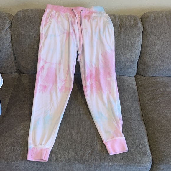 Sweat set- tie dye light pink and light blue size L - Picture 3 of 3